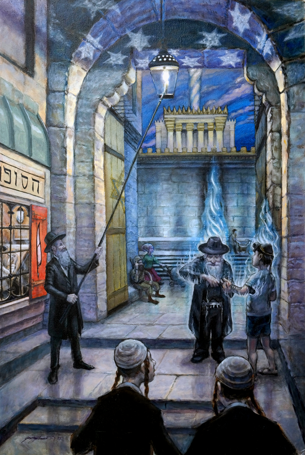 The Cosmic Lamplighters - Visit the Art Shop for Original Artwork and Other Gift Items